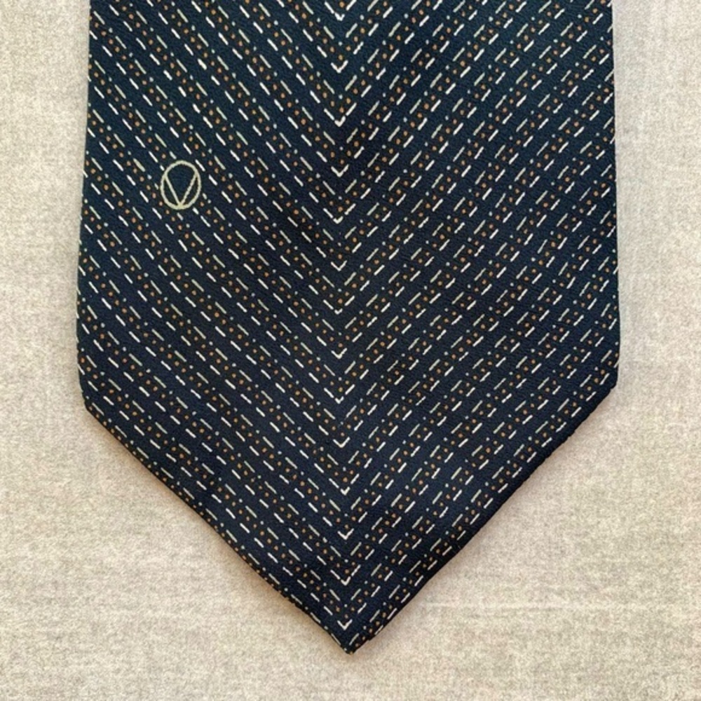 Valentino Monogrammed Classic Silk Tie